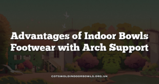 Advantages of Indoor Bowls Footwear with Arch Support