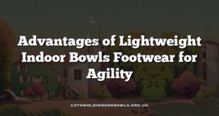 Advantages of Lightweight Indoor Bowls Footwear for Agility