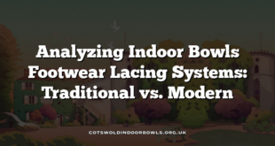Analyzing Indoor Bowls Footwear Lacing Systems: Traditional vs. Modern
