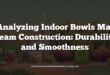 Analyzing Indoor Bowls Mat Seam Construction: Durability and Smoothness