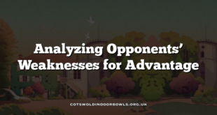 Analyzing Opponents’ Weaknesses for Advantage