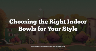 Choosing the Right Indoor Bowls for Your Style