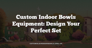 Custom Indoor Bowls Equipment: Design Your Perfect Set