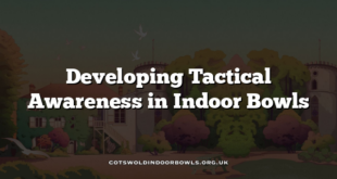 Developing Tactical Awareness in Indoor Bowls