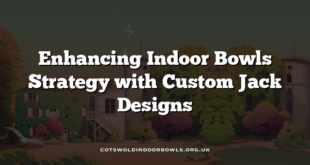 Enhancing Indoor Bowls Strategy with Custom Jack Designs