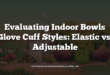 Evaluating Indoor Bowls Glove Cuff Styles: Elastic vs. Adjustable