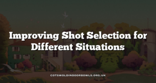 Improving Shot Selection for Different Situations