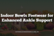 Indoor Bowls Footwear for Enhanced Ankle Support