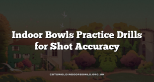 Indoor Bowls Practice Drills for Shot Accuracy
