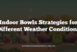 Indoor Bowls Strategies for Different Weather Conditions