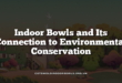 Indoor Bowls and Its Connection to Environmental Conservation