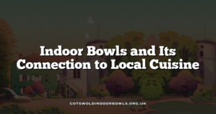 Indoor Bowls and Its Connection to Local Cuisine