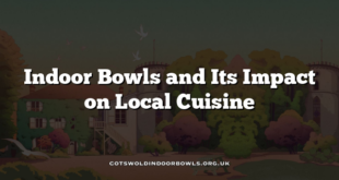 Indoor Bowls and Its Impact on Local Cuisine