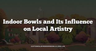 Indoor Bowls and Its Influence on Local Artistry