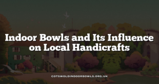 Indoor Bowls and Its Influence on Local Handicrafts