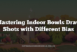 Mastering Indoor Bowls Draw Shots with Different Bias
