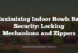 Maximizing Indoor Bowls Bag Security: Locking Mechanisms and Zippers