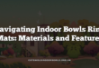 Navigating Indoor Bowls Rink Mats: Materials and Features