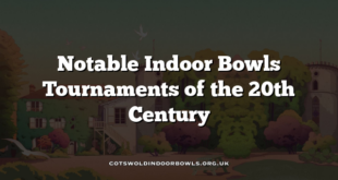 Notable Indoor Bowls Tournaments of the 20th Century