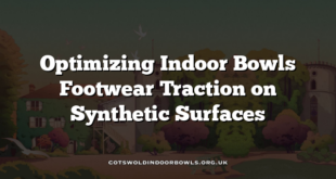 Optimizing Indoor Bowls Footwear Traction on Synthetic Surfaces