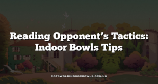 Reading Opponent’s Tactics: Indoor Bowls Tips