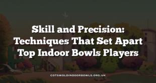 Skill and Precision: Techniques That Set Apart Top Indoor Bowls Players