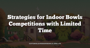 Strategies for Indoor Bowls Competitions with Limited Time