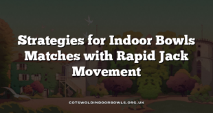 Strategies for Indoor Bowls Matches with Rapid Jack Movement
