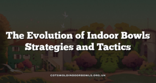 The Evolution of Indoor Bowls Strategies and Tactics