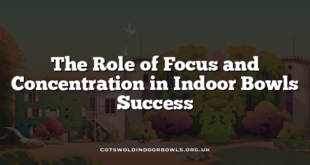 The Role of Focus and Concentration in Indoor Bowls Success