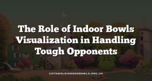 The Role of Indoor Bowls Visualization in Handling Tough Opponents