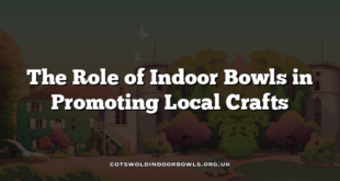 The Role of Indoor Bowls in Promoting Local Crafts
