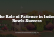 The Role of Patience in Indoor Bowls Success