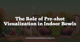 The Role of Pre-shot Visualization in Indoor Bowls