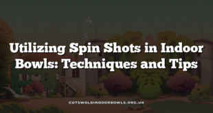 Utilizing Spin Shots in Indoor Bowls: Techniques and Tips